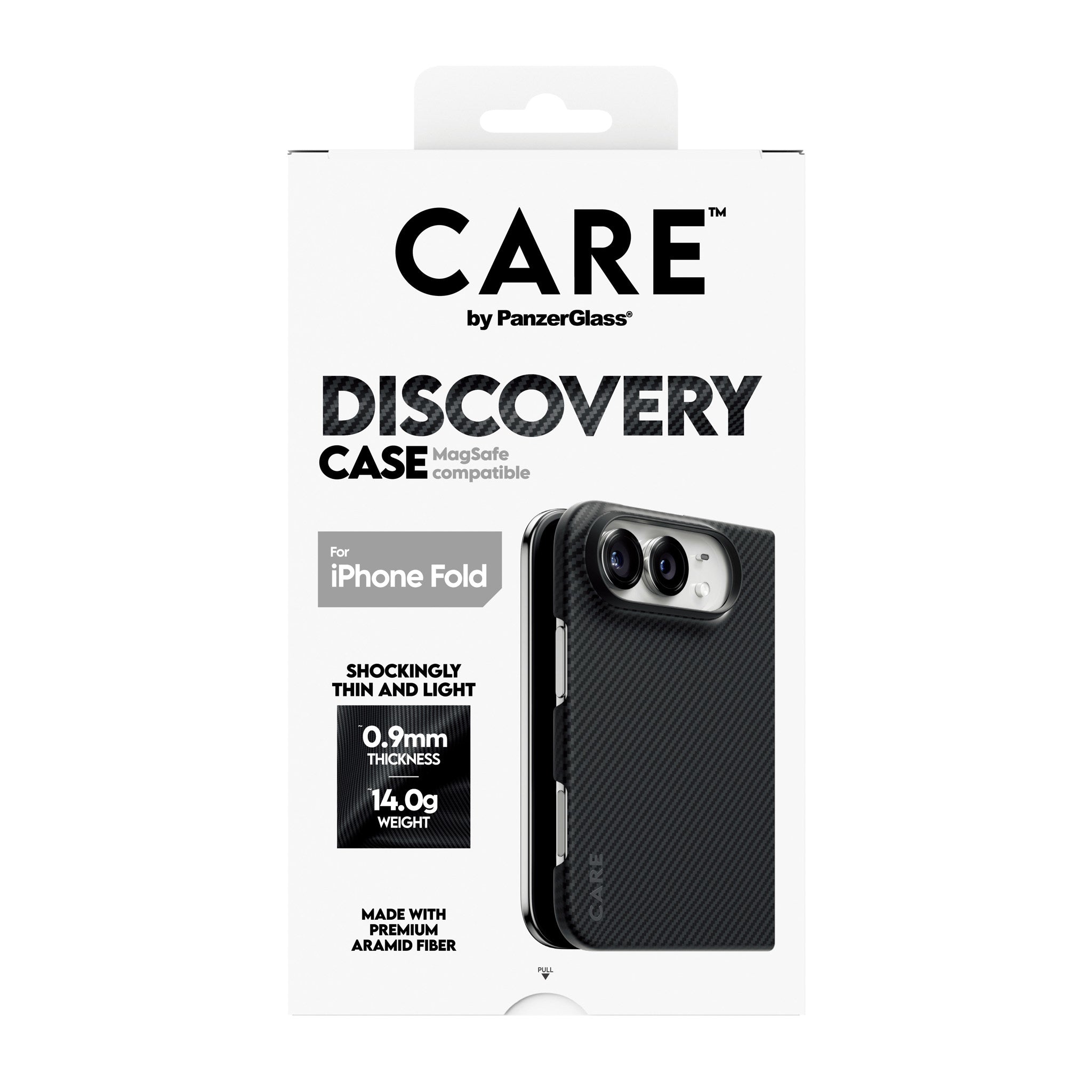 CARE™ by PanzerGlass® Discovery Case Schwarz & Grau m. MagSafe iPhone 2026 Fold